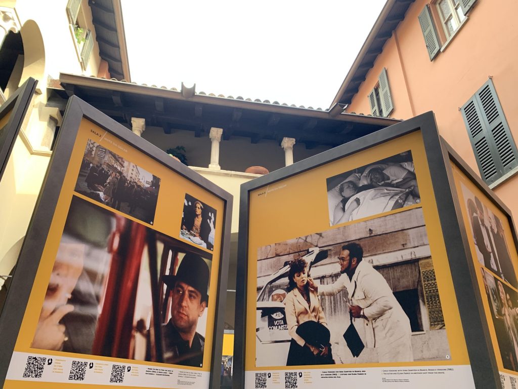 Inaugura a Lecco "Nuovo cinema Morricone" 2 Inaugura la mostra Nuovo cinema Morricone
