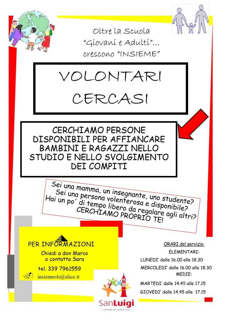 volontari cercasi page 0001