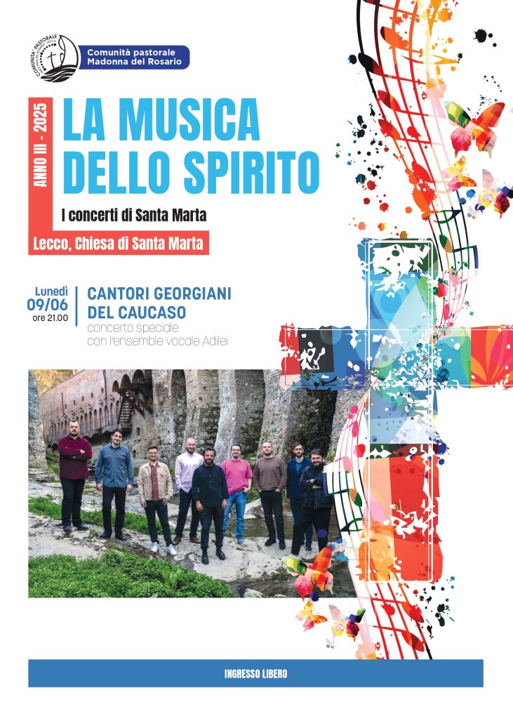 Concerto straordinario con i cantori georgiani del Caucaso 2 Locandina A3 Santa Marta lunedi 9 page 0001