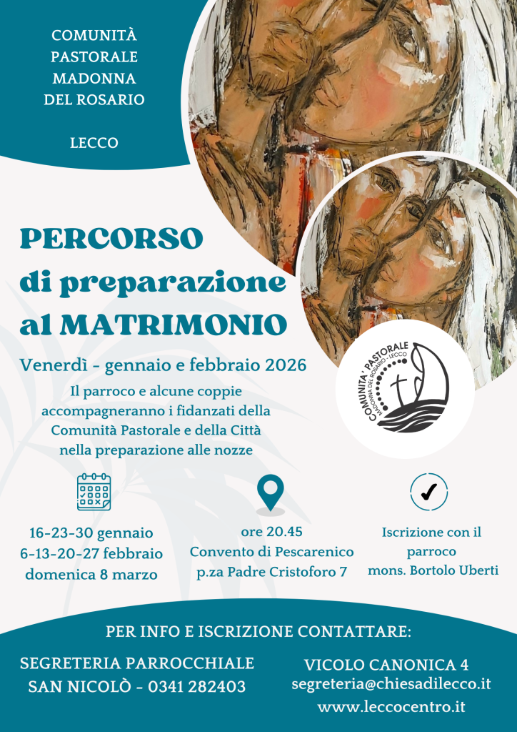Percorso di preparazione al Matrimonio 2025/26 1 PERCORSO di preparazione al MATRIMONIO